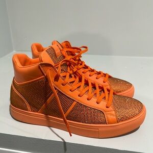 Aldo Hi Top Rhinestone sneakers